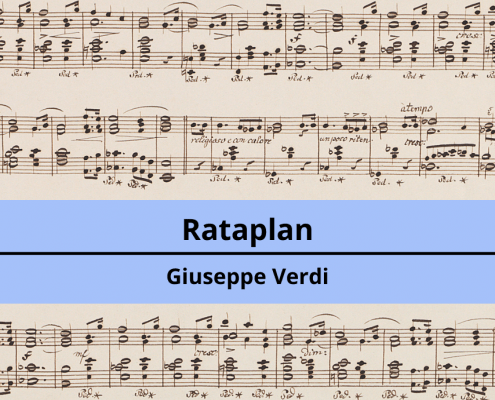 <h4>Rataplan</h4></br><p>Giuseppe Verdi</p> 10 13 2