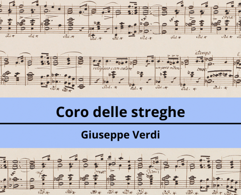<h4>Coro delle streghe</h4></br><p>Giuseppe Verdi</p> 2 21 1
