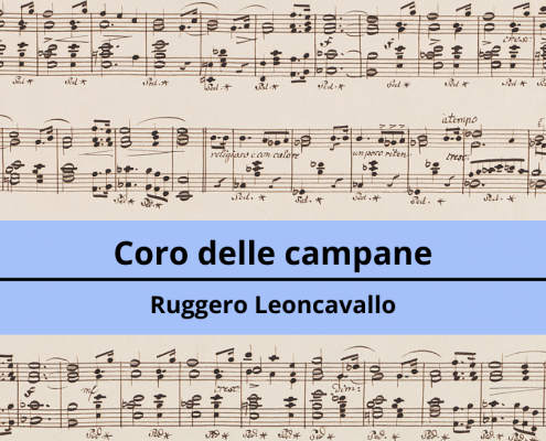 <h4>Coro delle campane</h4></br><p>Ruggero Leoncavallo</p> 9 4 2