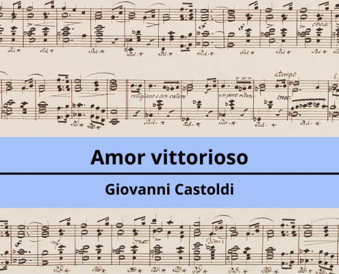 <h4>Amor vittorioso</h4></br><p>Giovanni Castoldi</p> 2 8