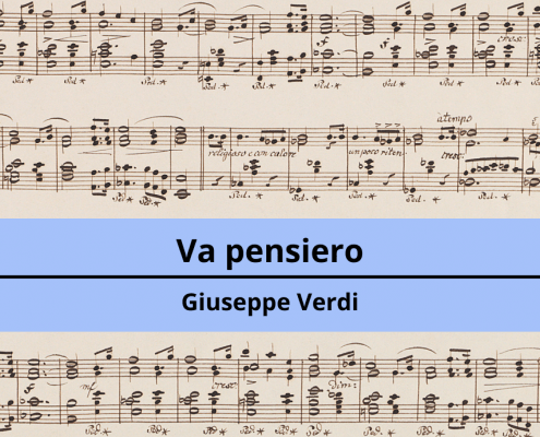 <h4>Va pensiero</h4></br><p>Giuseppe Verdi</p> 4 9 2