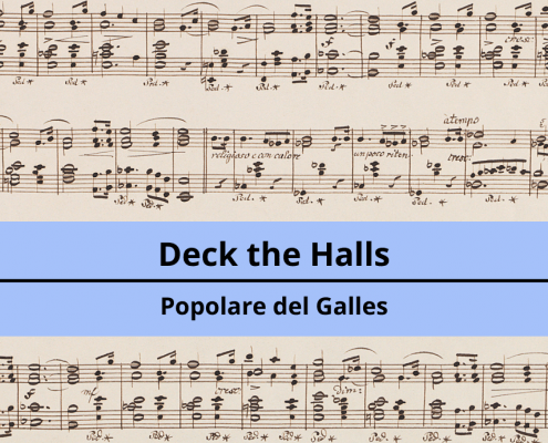 <h4>Deck the Halls</h4></br><p>popolare del Galles</p> 1 14