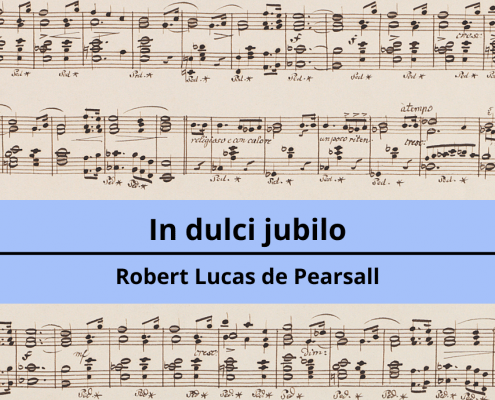 <h4>In dulci jubilo</h4></br><p>Robert Lucas de Pearsall</p> 9 3