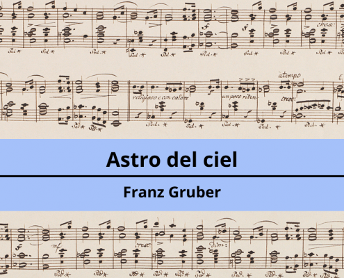 <h4>Astro del ciel</h4></br><p>Franz Gruber</p> 5 31