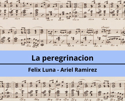<h4>La peregrinacion</h4></br><p>Felix Luna - Ariel Ramirez</p> 3 33