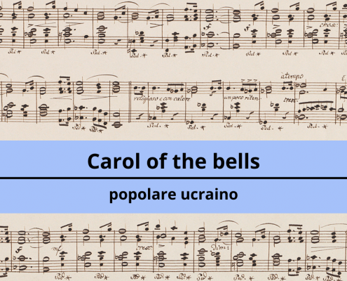 <h4>Carol of the bells</h4></br><p>popolare ucraino</p> 8 5
