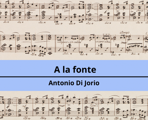 <h4>A la fonte</h4></br><p>Antonio Di Jorio</p> 9 Antonio Di Jorio A la fonte