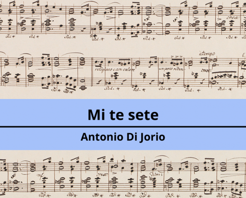 <h4>Mi te sete</h4></br><p>Antonio Di Jorio</p> 3 Antonio Di Jorio Mi te sete