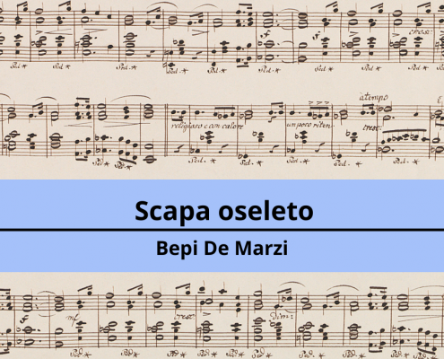 <h4>Scapa oseleto</h4></br><p>Bepi De Marzi</p> 2 Bepi De Marzi Scapa oseleto