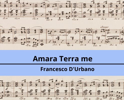 <h4>Amara Terra me</h4></br><p>Francesco D'Urbano</p> 5 Francesco DUrbano Amara Terra me
