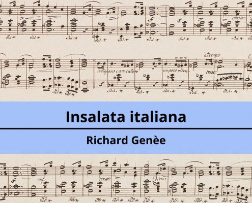 <h4>Insalata Italiana</h4></br><p>Richard Genèe</p> 8 Insalata Italiana