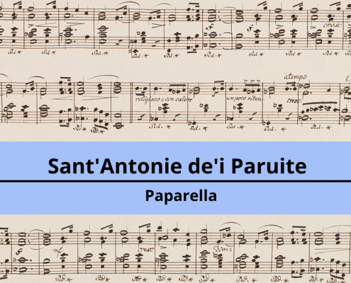 <h4>Sant‘Antonie de’i Paruite</h4></br><p>Paparella</p> 3 Paparella SantAntonie dei Paruite