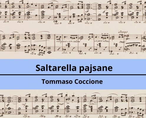 <h4>Saltarella pajsane</h4></br><p>Vincenzo Coccione</p> 4 Saltarella pajsane Tommaso Coccione