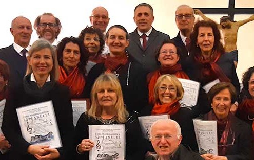 <h4>Coro Madrigalistico PAOLO STEFANELLI</h4></br><p>Roma</p> 4 coro 6