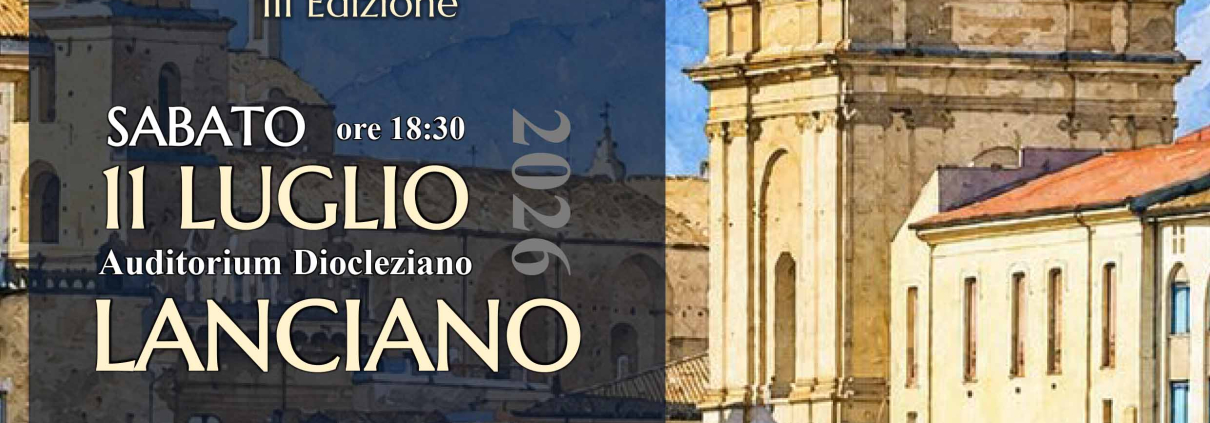 RASSEGNA CITTÀ DI LANCIANO 2026 1 locandina